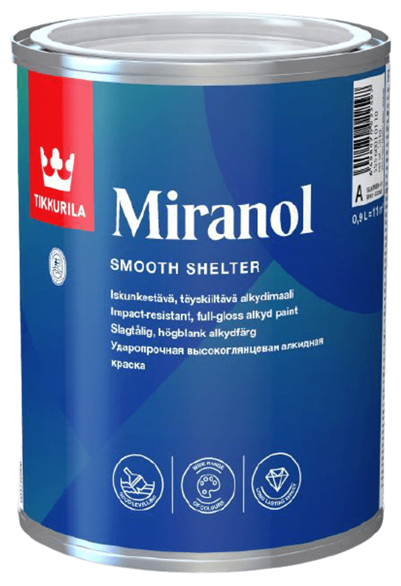 MIRANOL, alkydová barva, TIKKURILA