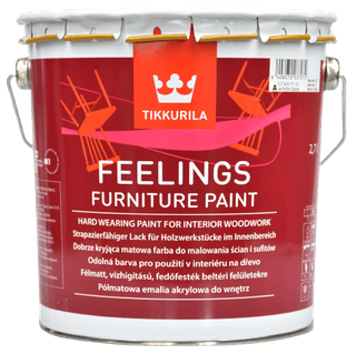 FEELINGS FURNITURE PAINT, vrchní akrylátová barva, TIKKURILA