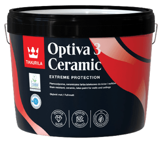 OPTIVA 3 CERAMIC SUPER MATT, omyvatelná barva, TIKKURILA