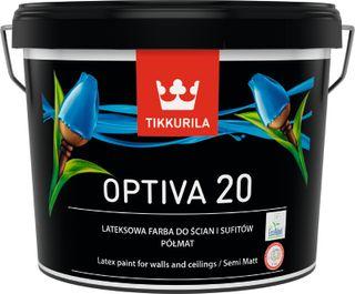 OPTIVA 20 SEMI MATT, omyvatelná barva, TIKKURILA