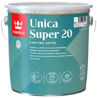 UNICA SUPER 20, lak na dřevo, TIKKURILA