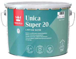 UNICA SUPER 20, lak na dřevo, TIKKURILA