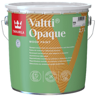 VALTTI OPAQUE, krycí barva na dřevo, TIKKURILA