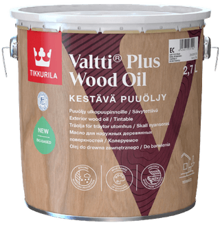 VALTTI WOOD OIL AKVA, olej na dřevo, TIKKURILA