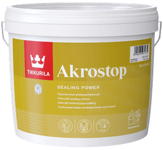 AKROSTOP, těsnící barva, Tikkurila