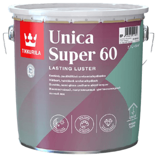 UNICA SUPER 60, lak na dřevo, TIKKURILA