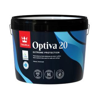 OPTIVA 20 SEMI MATT, omyvatelná barva, TIKKURILA