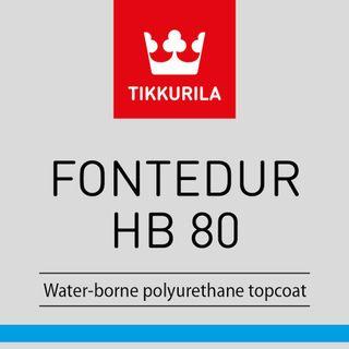 FONTEDUR HB 80, polyuretanová barva, TIKKURILA