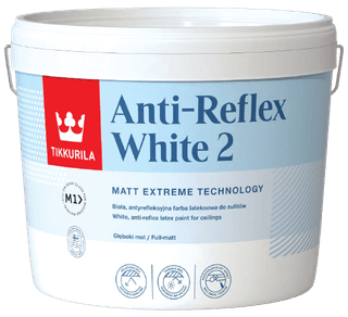 ANTI-REFLEX WHITE, anti-reflexní barva, TIKKURILA
