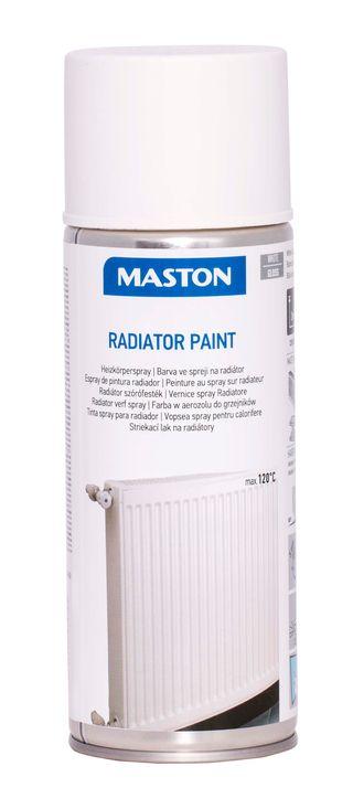 Spraypaint RADIATOR, barva ve spreji na radiátor, MASTON