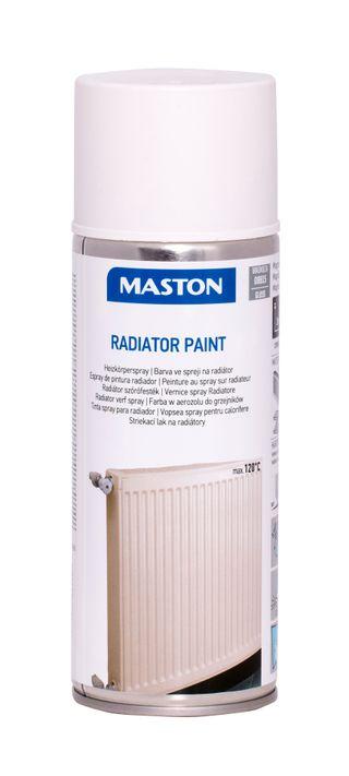 Spraypaint RADIATOR, barva ve spreji na radiátor, MASTON