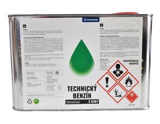TECHNICKÝ BENZÍN, odmašťování, Chemolak