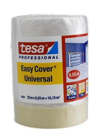 Zakrývací fólie s páskou Universal, TESA