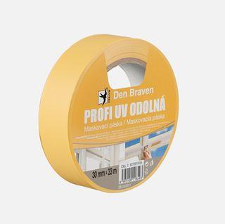 PROFI UV odolná maskovací páska, Den Braven