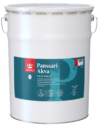 PANSSARI AKVA - Polomatná akrylová barva na kovové povrchy