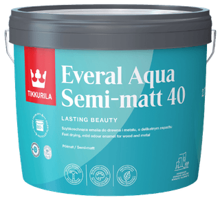 EVERAL AQUA SEMI MATT 40 Interier - Polomatný email s vysokou odolností