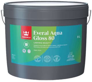 EVERAL AQUA GLOSS 80 Exteriér - Lesklý email s vysokou odolností