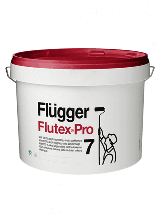 FLUTEX PRO 7 - Omyvatelná polomatná barva na stěny