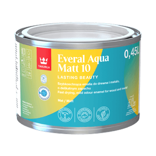 EVERAL AQUA MATT 10 Interier - Matný email s vysokou odolností