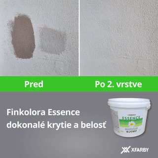 FINKOLORA ESSENCE, otěruvzdorná hluboce matná barva