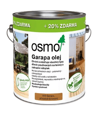 TERASOVÝ OLEJ - Ochrana a údržba dřeva v exteriéru