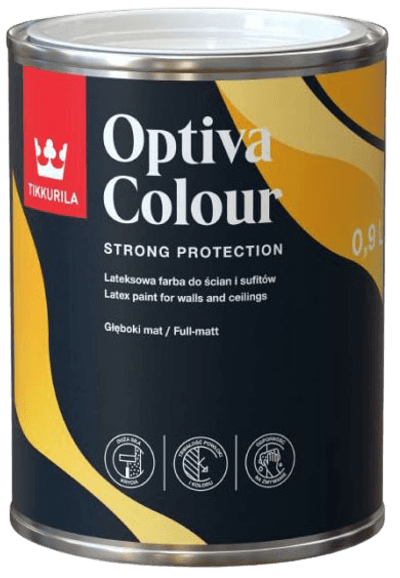 OPTIVA COLOUR, otěruvzdorná barva, TIKKURILA