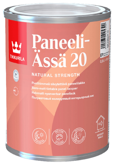 PANEELI ÄSSÄ 20, lak na dřevěné obklady, TIKKURILA
