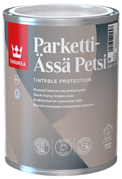 PARKETTI ÄSSÄ PETSI, interiérové mořidlo, TIKKURILA