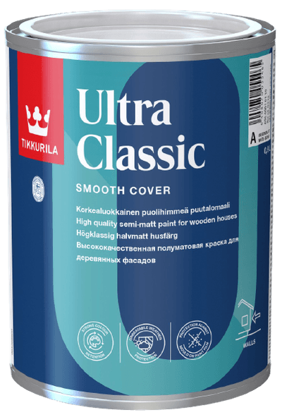 ULTRA CLASSIC, krycí barva na dřevo, TIKKURILA