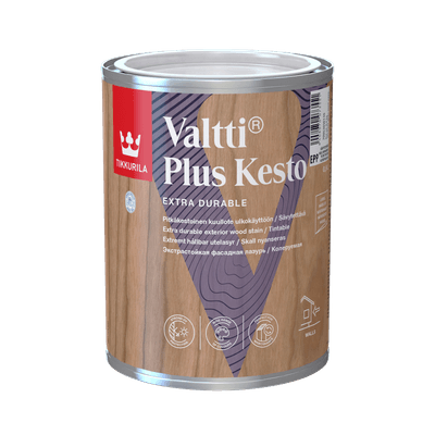 VALTTI PLUS KESTO, tenkovrstvá lazura na dřevo, TIKKURILA