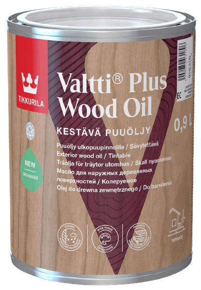 VALTTI WOOD OIL AKVA, olej na dřevo, TIKKURILA