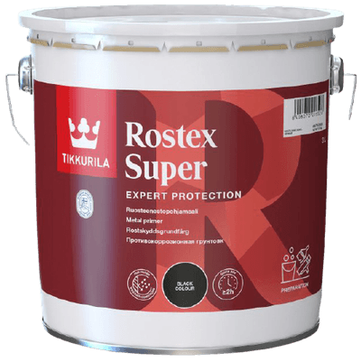 ROSTEX SUPER, antikorozní základní barva na kov, TIKKURILA