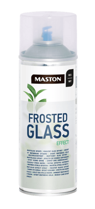 Sprej s efektem zmrzlého skla, Maston
