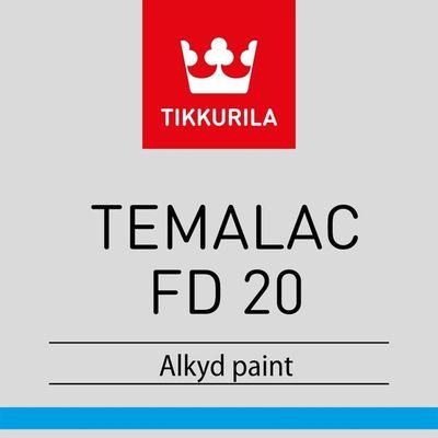 TEMALAC FD 20, polomatná alkydová barva, TIKKURILA
