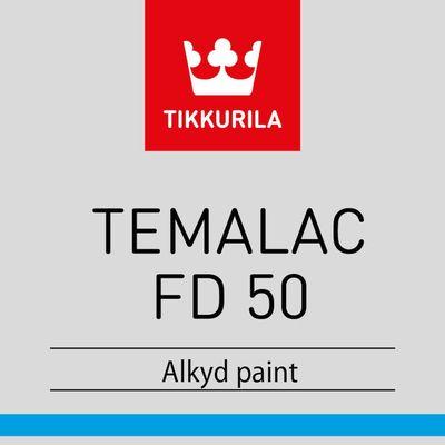 TEMALAC FD 50, alkydový vrchní nátěr, TIKKURILA