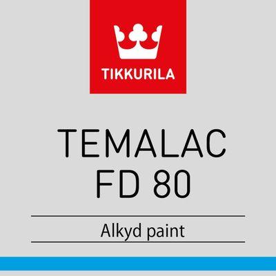 TEMALAC FD 80, alkydový vrchní nátěr, TIKKURILA