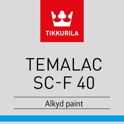 TEMALAC SC-F 40, vysokosušinová alkydová barva, TIKKURILA