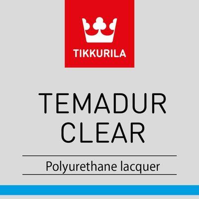 TEMADUR CLEAR, polyuretanový lak, TIKKURILA