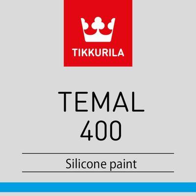 TEMAL 400, tepelně odolná silikonová barva, TIKKURILA