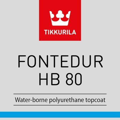 FONTEDUR HB 80, polyuretanová barva, TIKKURILA