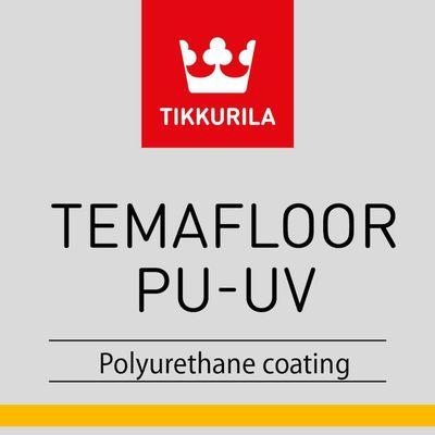 TEMAFLOOR PU-UV, polyuretanová barva, TIKKURILA