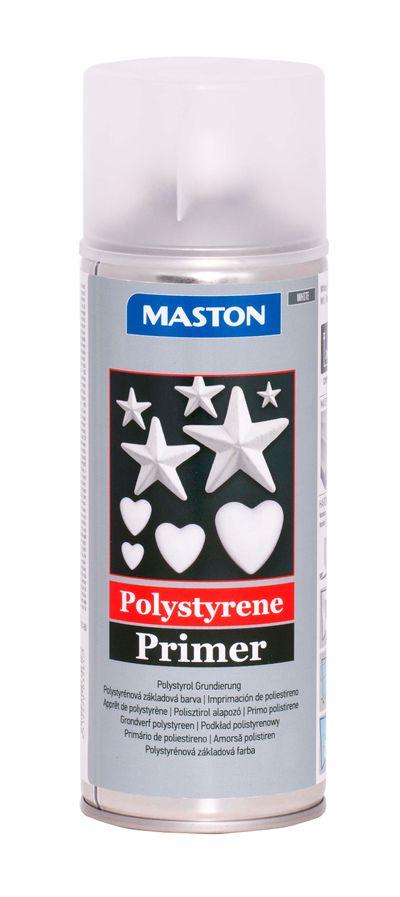 POLYSTYRENE PRIMER, základní sprej na polystyren, MASTON