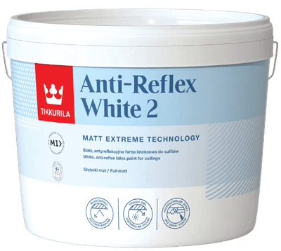 ANTI-REFLEX WHITE, anti-reflexní barva, TIKKURILA