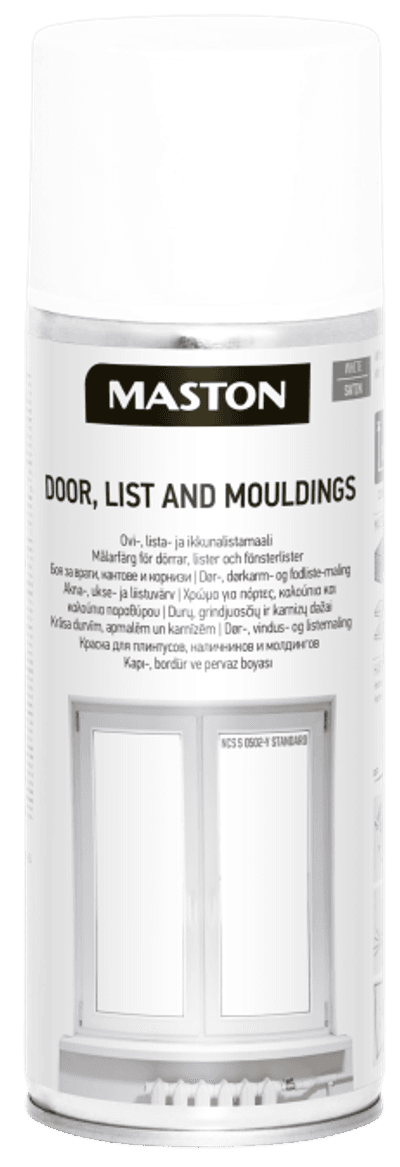 SPRAYPAINT MASTON DOOR, WINDOW, LIST AND MOULDINGS