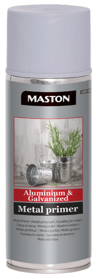 SPRAYPAINT MASTON ALUMINIUM & GALVANIZED METAL PRIMER