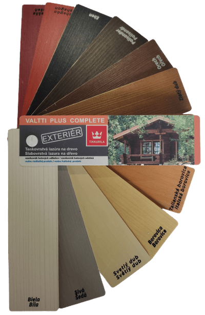 VZORNÍK VALTTI PLUS COMPLETE - hotové odstíny