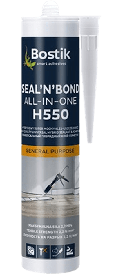 H550 SEAL´N´BOND VŠECHNO V JEDNOM - Superpevný hybridní lepící tmel