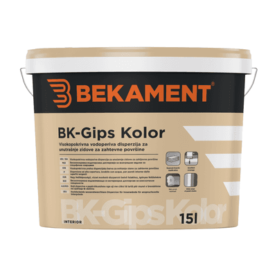 BK GIPS KOLOR - Interiérová barva na sádrokarton