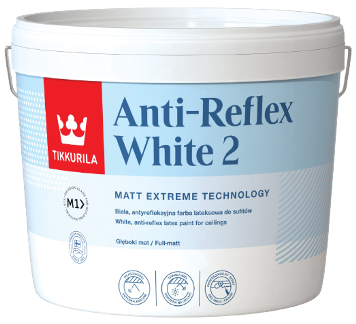 ANTI-REFLEX WHITE, anti-reflexní barva, TIKKURILA