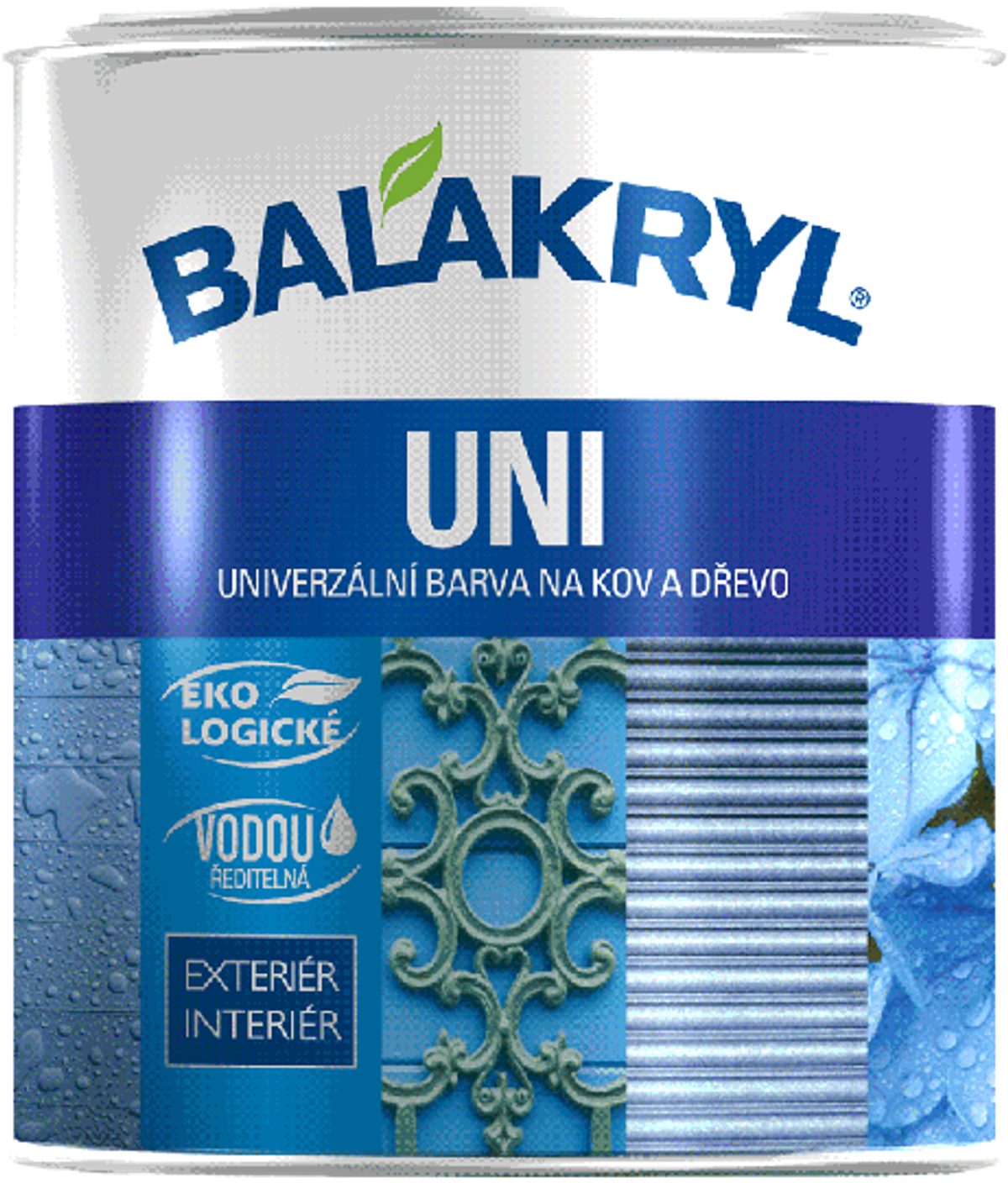 BALAKRYL UNI MAT - Univerzální barva na kov a dřevo

